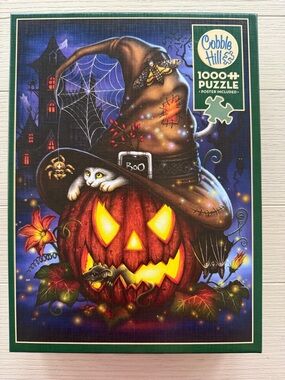 Cobble Hill 1000-Piece Spooktackular Jack-O'-Lantern Puzzle - Halloween